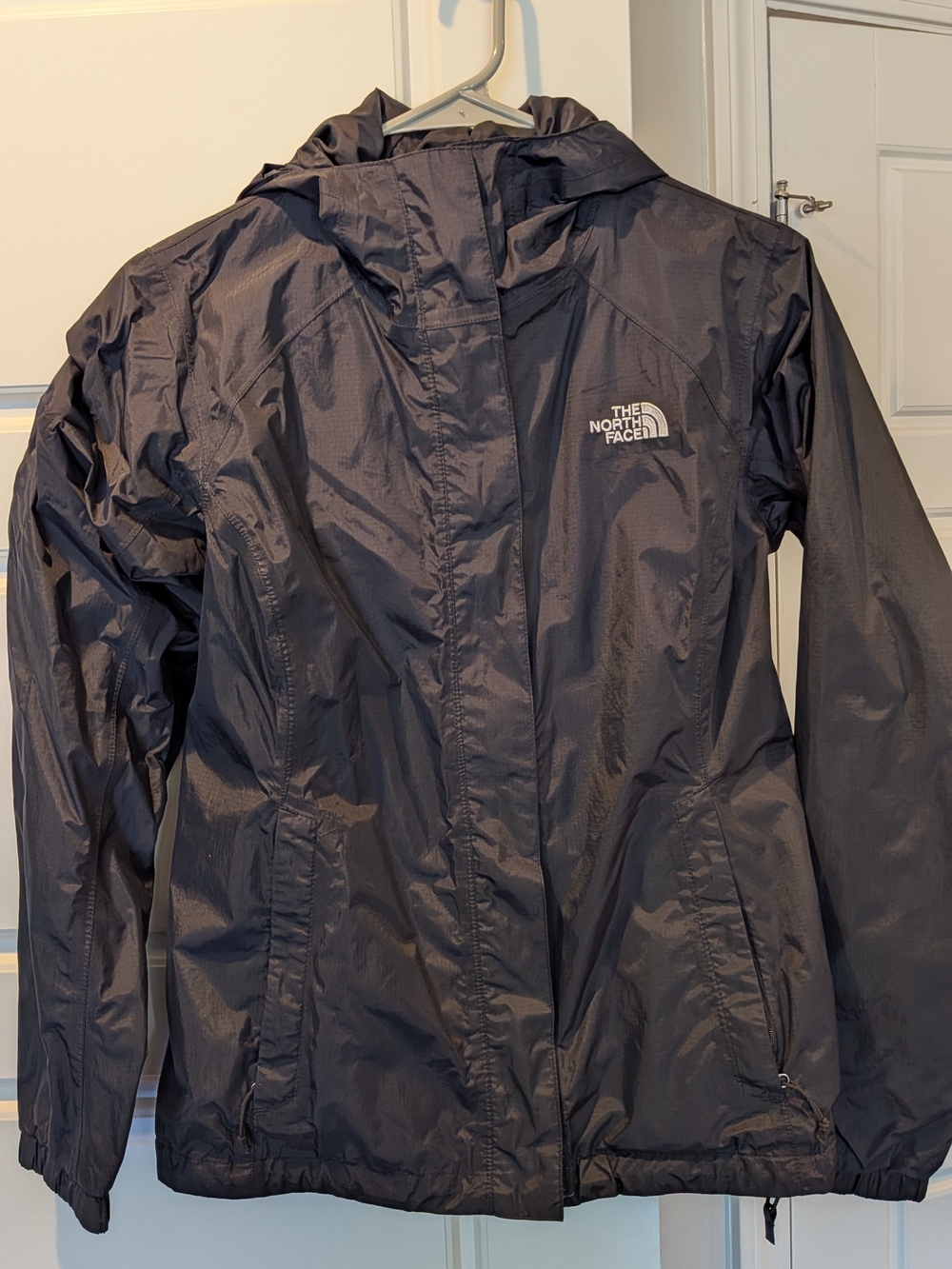 The North Face Women's Black Rain Jacket Jacket, Size XS